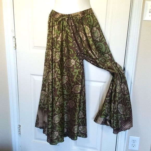 no brand Pants - Indian wide leg pants/palazzo